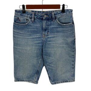 Polo Ralph Lauren Women’s W30‎ Blue Denim Cut Off Jean Shorts Size 16